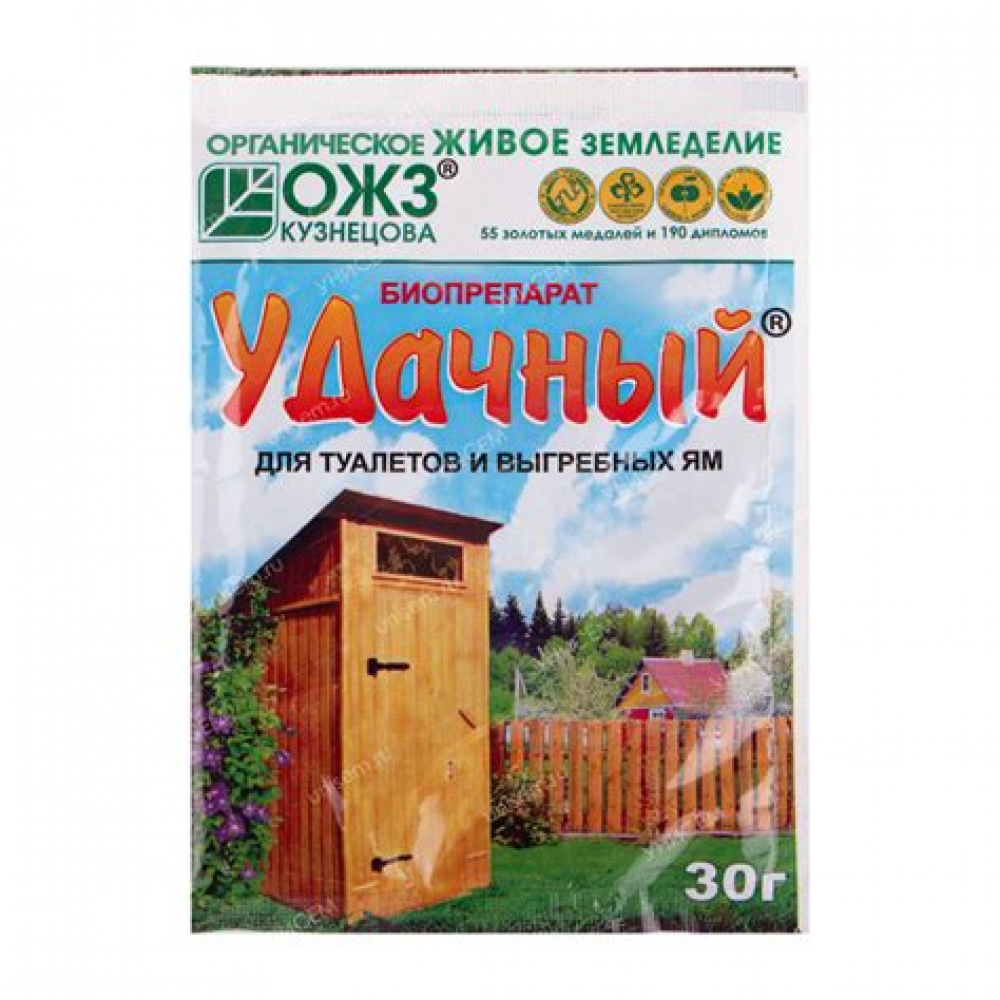 Септик УДАЧНЫЙ для выгребных ям и дачных туалетов 30г(2906)
