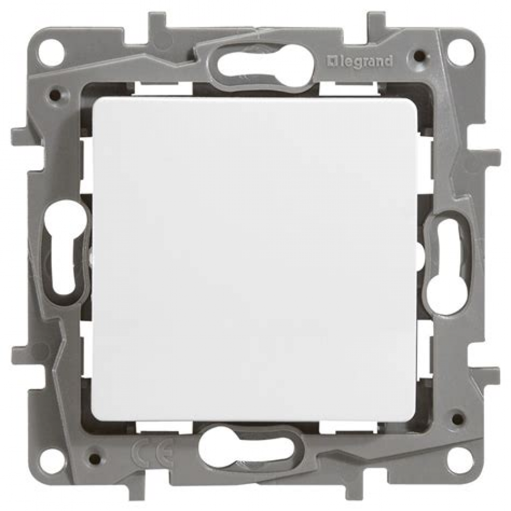 Выключатель 1кл. скрытой установки без рамки белый Legrand 672201
