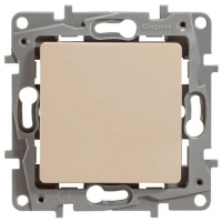 Выключатель 1кл. промежуточный скрытой установки слон. кость без рамки Legrand 672309