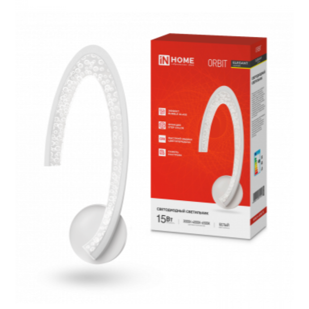 Светильник настенный ELEGANT ORBIT 15Вт 230В 3000-6500K