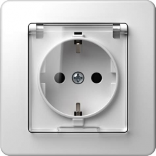 Розетка (корпус) GPK-2U/p/00 2143 компьютерная двойная, без рамки