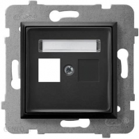 Розетка (корпус) GPK-1U/p/70 2140 компьютерная одинарная, без рамки