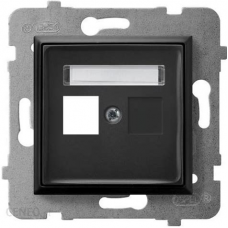Розетка (корпус) GPK-1U/p/70 2140 компьютерная одинарная, без рамки