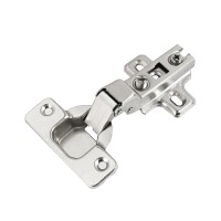 Петля мебельная полунакладная 362 В StahlBuro Slide-On Хром (2шт/уп) (15910)