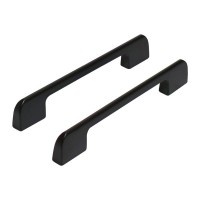 Ручка мебельная А300-128 черный матовый StahlBuro (2шт/уп) (16662)