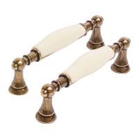 Ручка мебельная С2499- 96 состаренная бронза StahlBuro (2шт/уп) (16608)