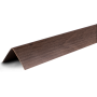 Угол ПВХ 15*15 мм 2,7м Орех с тиснением текстур. двухсторонний(LU042) Угол ПВХ 15*15 мм 2,7м Орех с тиснением текстур. двухсторонний(LU042)