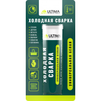 Холодная сварка универсальная быстрого действия белая ULTIMA 58г.