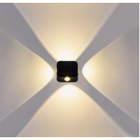 Светильник настенный 86007-9.2-004TL LED4*3W BK