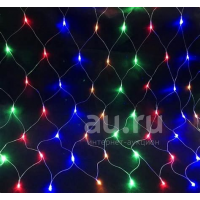 Гирлянда для дома СЕТКА 1,5*1,5 120 ламп LED прозр. пров. 8 реж. IP-20 Фиолетовый 183-976