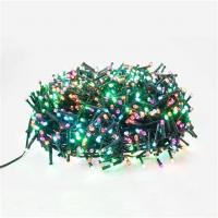 Гирлянда для улицы Мерцание 11м 120 ламп LED черн. пров. 1реж. IP-54 Тёплый белый 183-739