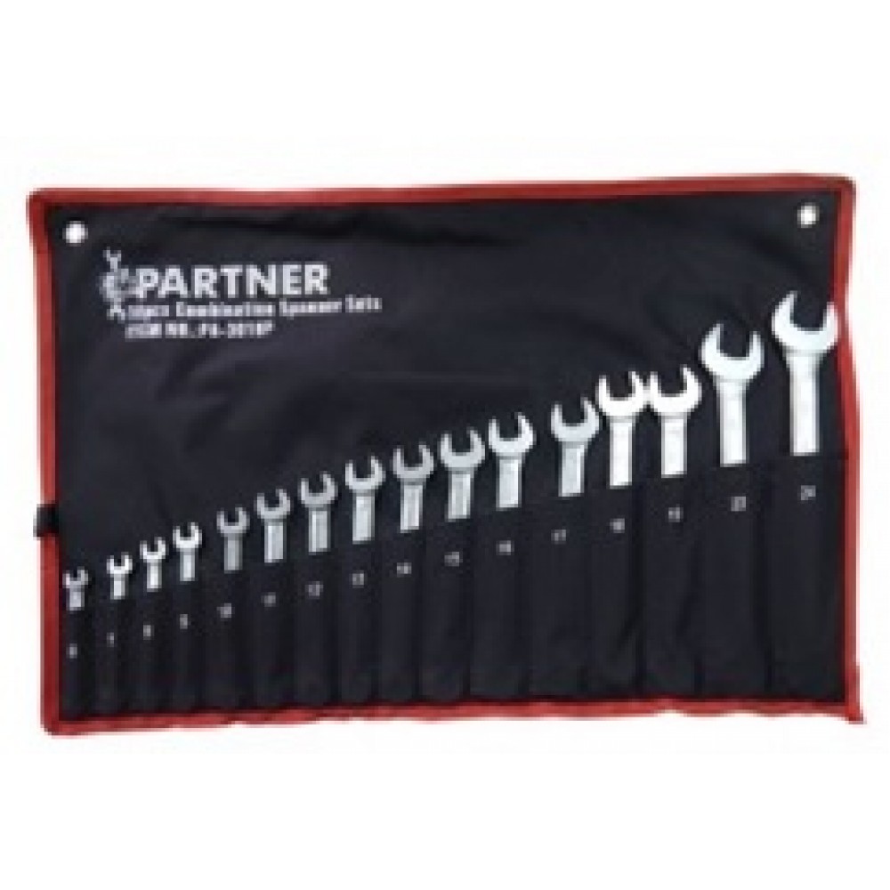 Набор ключей 16шт 6-24 рожково-накидные в чехле 3016Р-РА