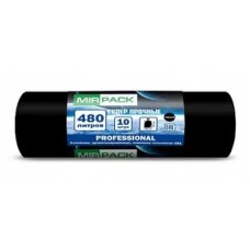 Мешки для мусора  480л. 10 шт.130х170см,40мкм черные Professional (4) 48010162