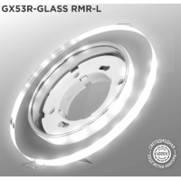 Светильник точечн. GX53R-GLASS RMR-L круг зеркальн. с подсв. 4000к