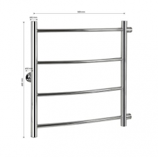 Полотенцесушитель  500х600 1" Классик-дуга