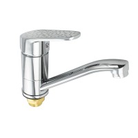 Смеситель для кухни с белой мозаикой (3250S)