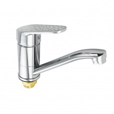 Смеситель для кухни с белой мозаикой (3250S)