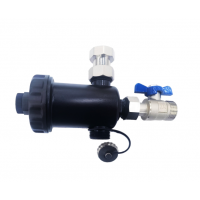 Фильтр магнитный SantechSystems 3/4" угловой/прямой (кран 1 шт)