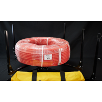 Размотчик труб теплого пола c направляющей