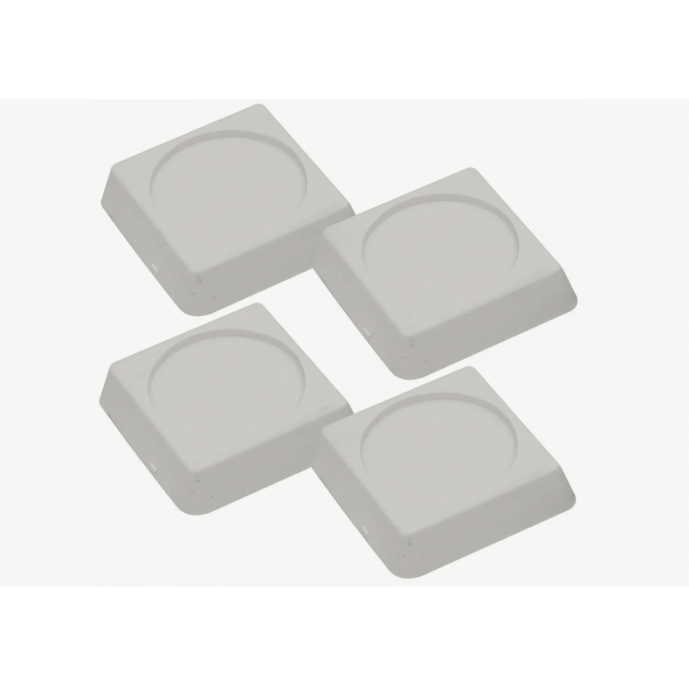 Подставки антивибрационные для бытовой техники ИТА 60*60*18мм белые квадратные (уп.4шт) Подставки антивибрационные для бытовой техники ИТА 60*60*18мм белые квадратные (уп.4шт)