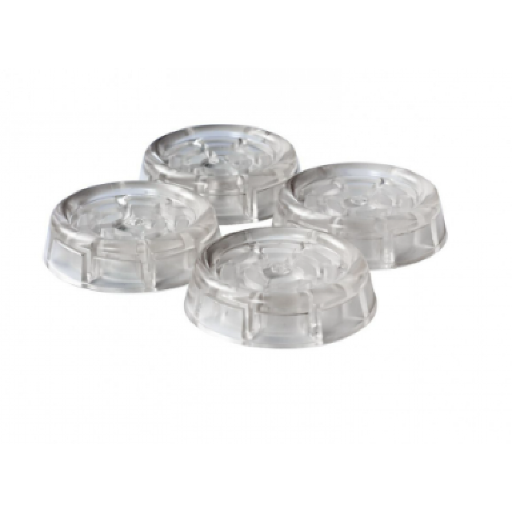 Подставки антивибрационные для бытовой техники ИТА 60*60*18мм прозрачные круглые (уп.4шт) Подставки антивибрационные для бытовой техники ИТА 60*60*18мм прозрачные круглые (уп.4шт)