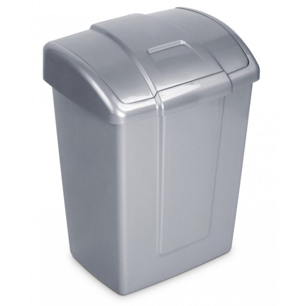 Ведро для мусора 19л Форте слоновая кость 699-185