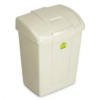 Ведро для мусора 19л Форте слоновая кость 699-185