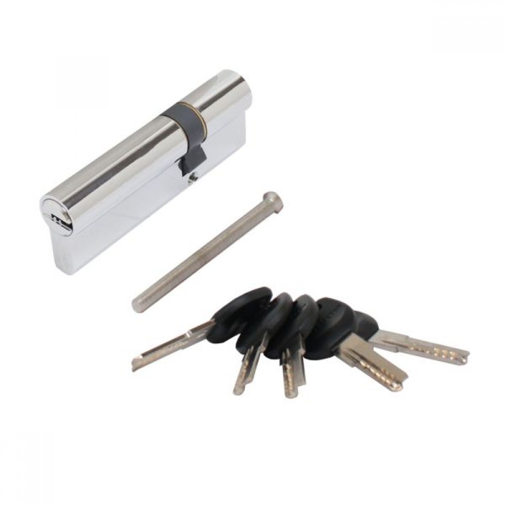 Цилиндровый механизм Аллюр F 90 (25х10х55) СР перекод.перфокл. (7805)