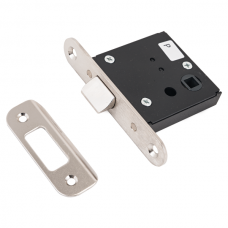 Защелка дверная ЗЩ1-3 8х8мм левая никель (9209)