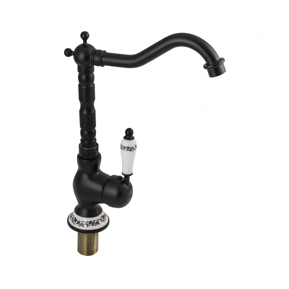 Смеситель для кухни BRIMIX шаровый сталь марки304 белый камень9305