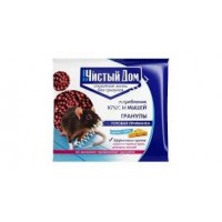 Приманка Чистый Дом гранулы от крыс и мышей (сыр) 125г