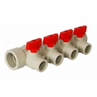 ППР Коллектор 32х20 5выхода серый (6/1) 101133205Г