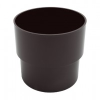 Муфта (соединитель трубы) FINEBER 80 Графит