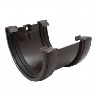 Соединитель желоба FINEBER 120 Графит