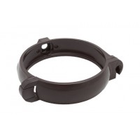 Крепление трубы FINEBER пластик 80/ 60 Графит