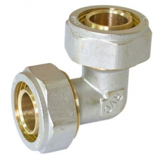 Колено редукционное 16х20 90 металлопластик  00543 ХХХ