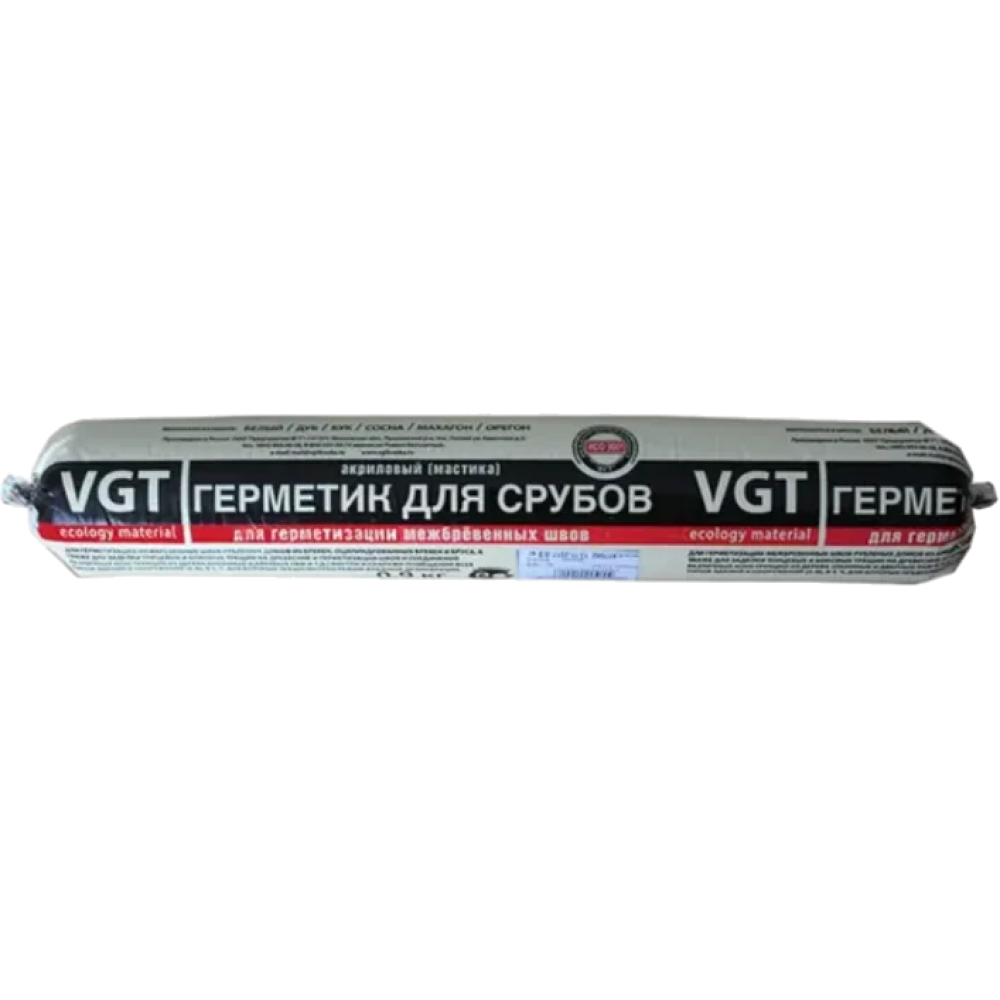 Герметик акриловый (мастика) для срубов VGT дуб 0,90 кг ЗАКАЗ