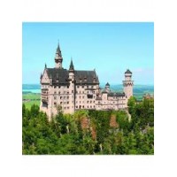 Шторка для ванной ЗАМОК фотопечать (02-15)