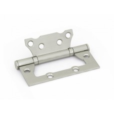 Петля накладная  универ.800-4 SN E-2BB-100SN 100х75х2,5 без колпачка (мат.хром/никель)109563/101778