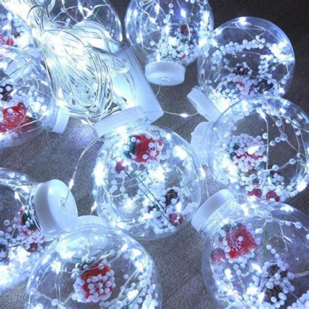 Гирлянда золотые металлические шары светодиодная сетка ярко-золотая GOLD 4 АКЦИЯ 10%