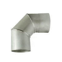 Колено нерж. 90*150 0,8мм AISI 430