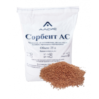 Материал фильтрующий "Сорбент АС" (фр. 0,7-1,4мм), мешок 25л / 14,8кг FM AC 25L 0,7-1,4