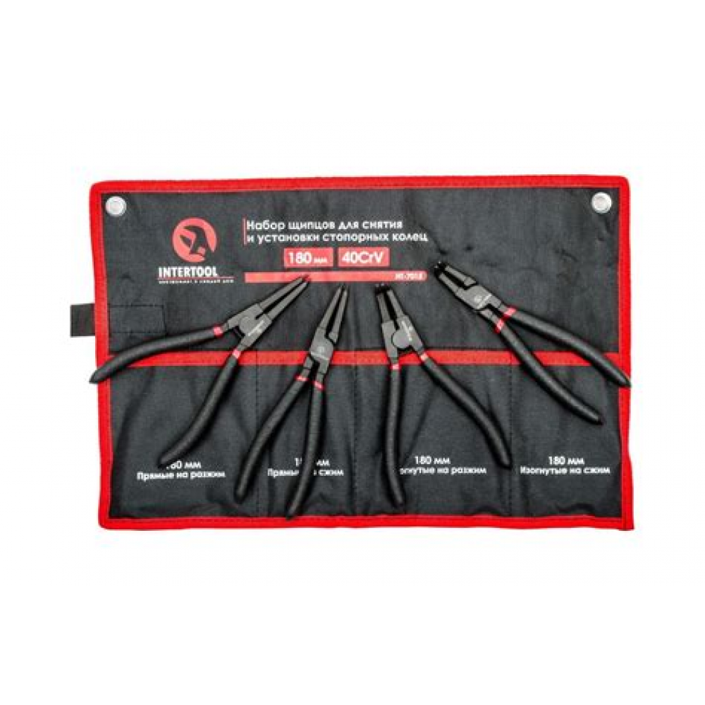 Щипцов набор для стопорных колец (4 шт/уп.) 50409A-RF