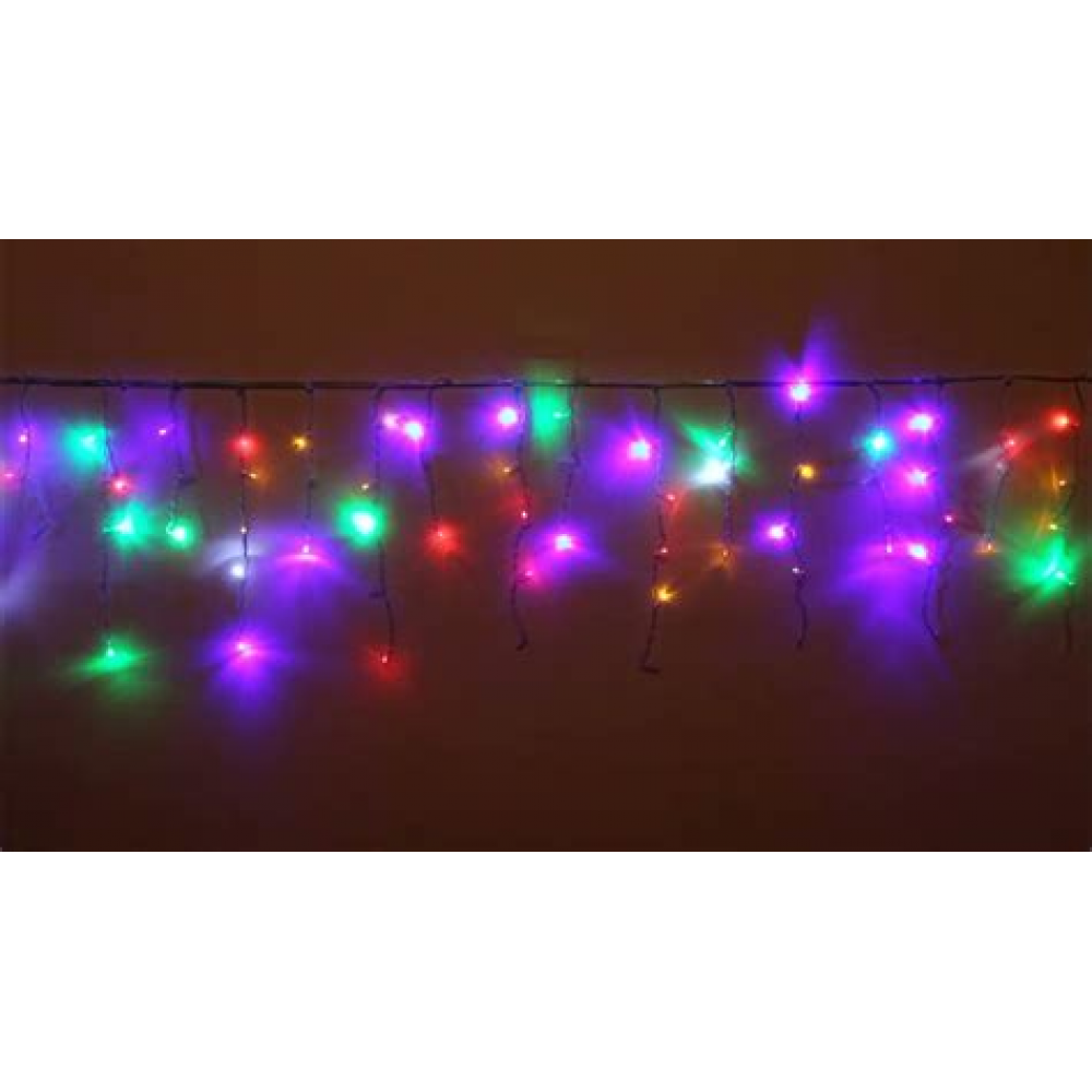 Гирлянда для улицы Бахрома Мерцание 180LED Белый теплый IP-54 183-297 