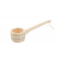 Ковш черпак бондарный 0,3 л с горизонт.ручкой