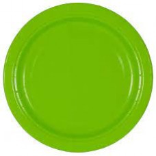 Тарелка 180 бумажная Green А50