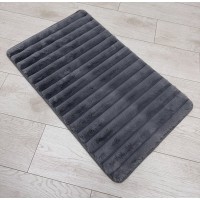 Коврик интерьерный плюшевый 50х80 My Bunny серый