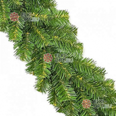 Гирлянда хвойная Снежинка 2,7м (220 веток),Белый иней 184-799 Гирлянда хвойная Снежинка 2,7м (220 веток),Белый иней 184-799