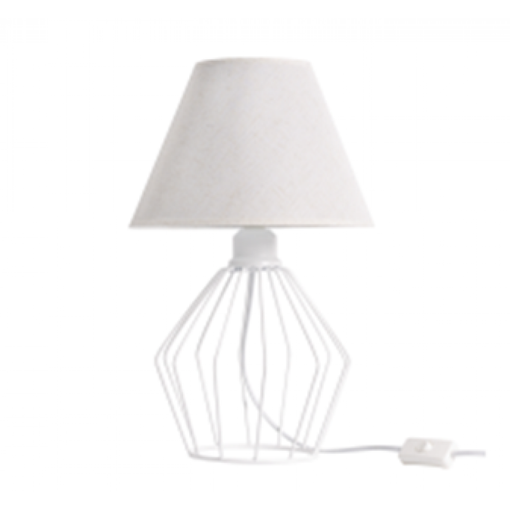 Светильник настольный 0033 Белый е27