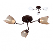 Светильник потолочный 1003/2 коричневый